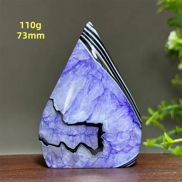 Purple Agate Flame-ToShay.org