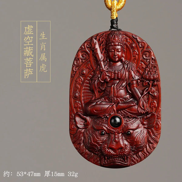 Sandalwood Zodiac Pendant-ToShay.org