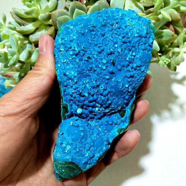 Blue Chrysocolla Crystal-ToShay.org