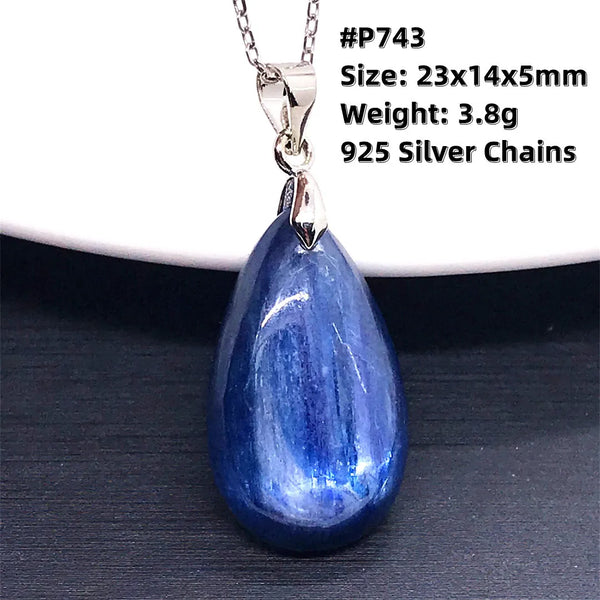 Blue Kyanite Pendant-ToShay.org