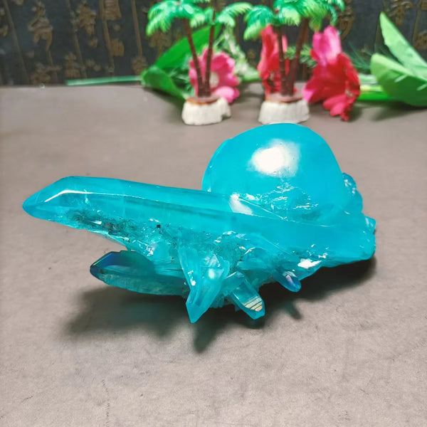 Blue Angel Aura Skull-ToShay.org