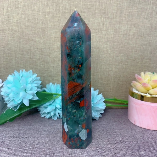 Green Bloodstone Tower-ToShay.org