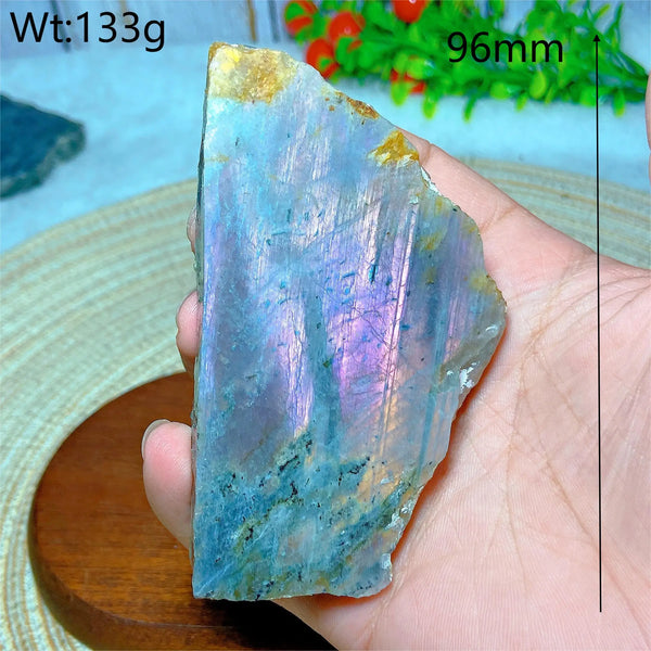 Purple Labradorite Slice-ToShay.org