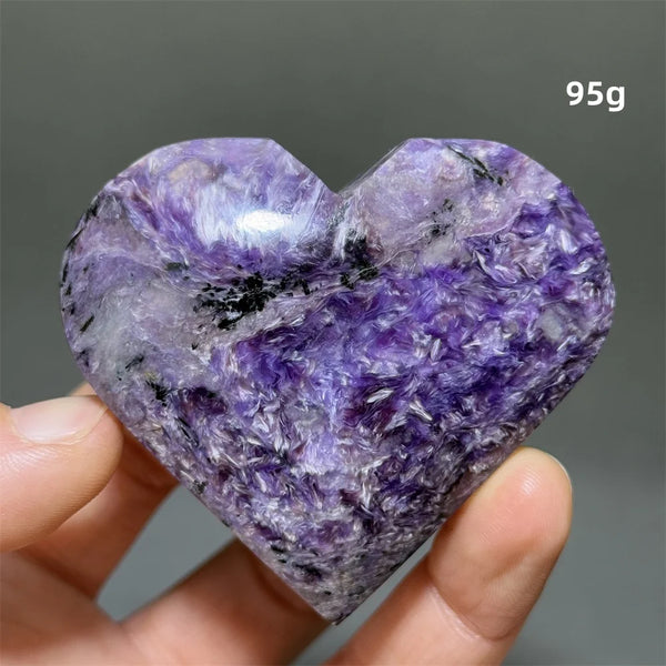 Purple Dragon Crystal Heart-ToShay.org