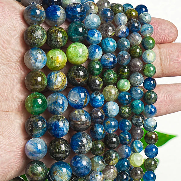 Green Blue Kyanite Beads-ToShay.org