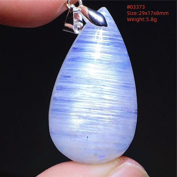 Blue Light Moonstone Pendant-ToShay.org