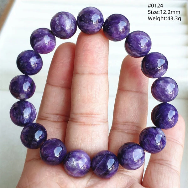 Purple Charoite Bracelet-ToShay.org