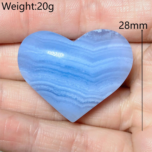 Blue Lace Agate Heart-ToShay.org