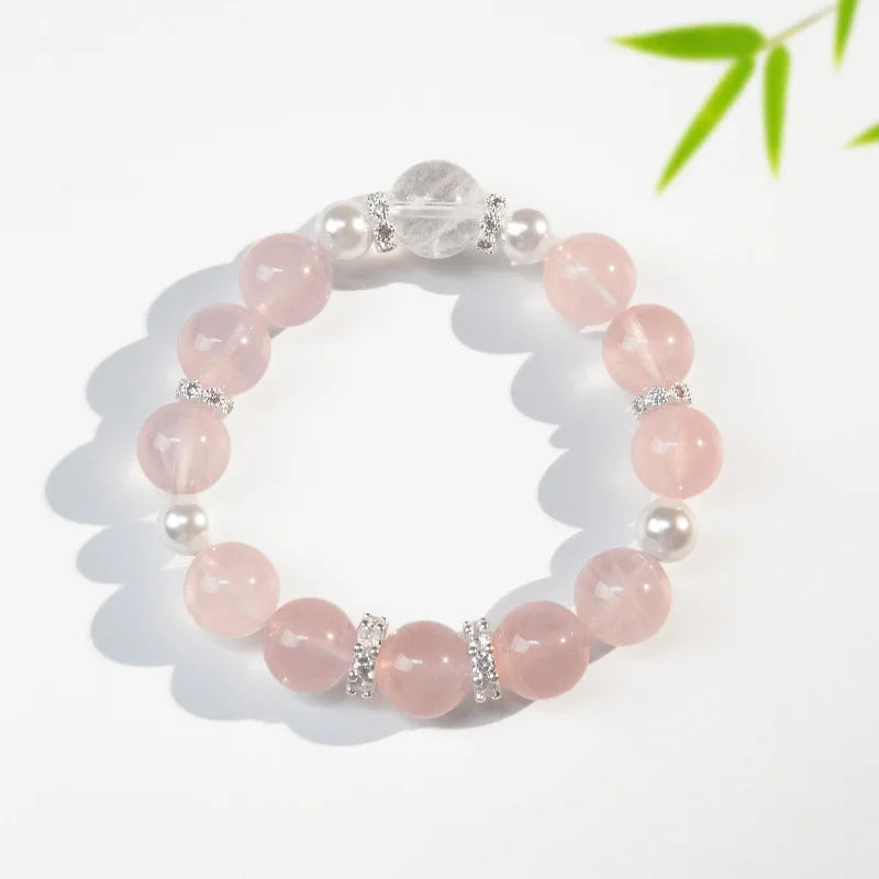 Pink Crystal Bracelet-ToShay.org