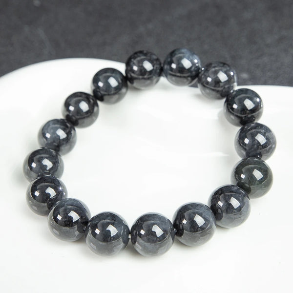Grey Jade Bead Bracelet-ToShay.org