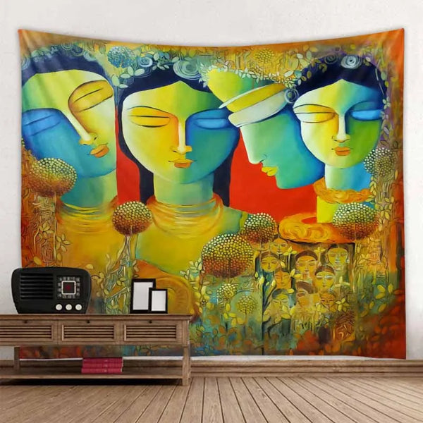 Buddha Art Tapestry-ToShay.org