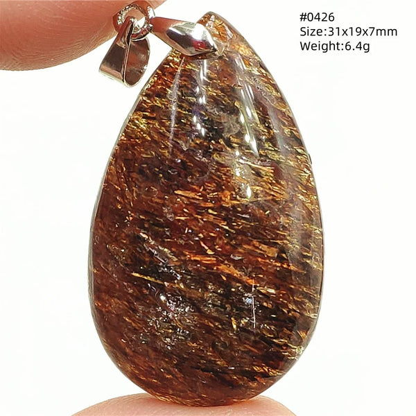 Black Rutilated Copper Quartz-ToShay.org