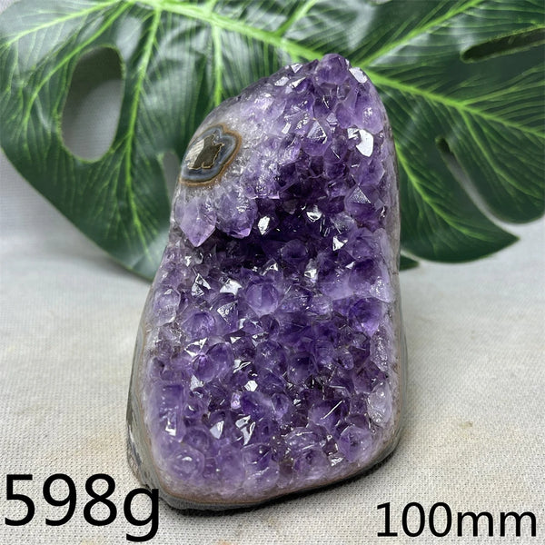 Purple Amethyst Crystal Cluster-ToShay.org
