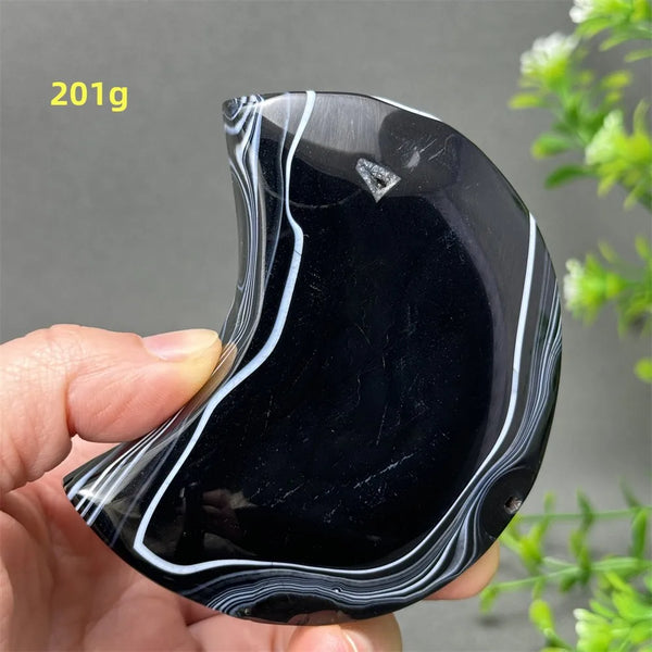 Black Agate Moon-ToShay.org