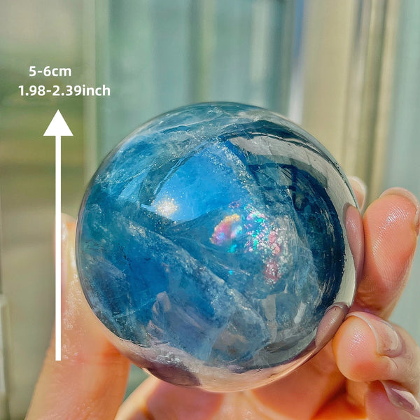 Blue Fluorite Ball-ToShay.org