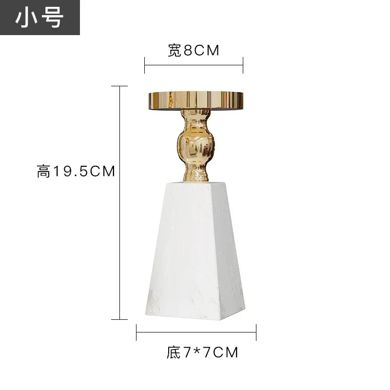 Marble Candlestick Holder-ToShay.org