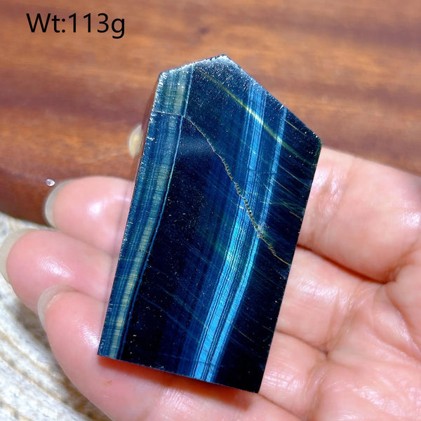 Blue Yellow Tiger Eye Stone-ToShay.org