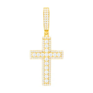 Gold Diamond Cross Pendants-ToShay.org