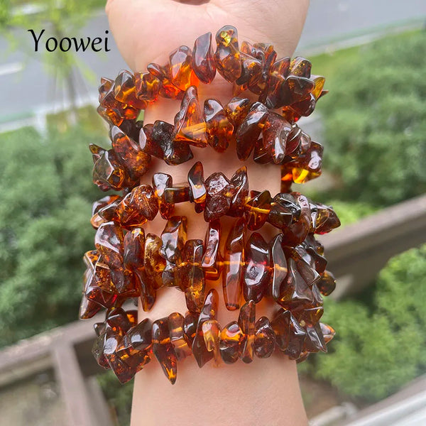 Yellow Amber Bracelet-ToShay.org
