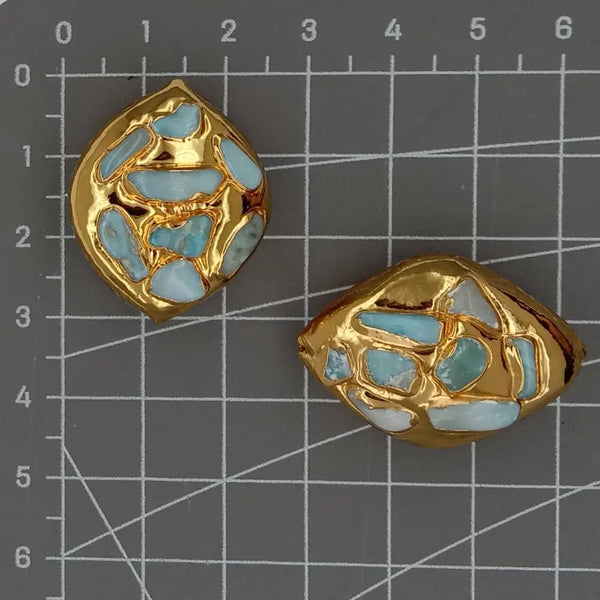 Blue Larimar Beads-ToShay.org