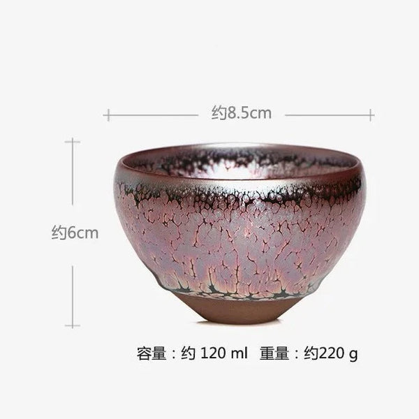 Pink Glaze Ceramic Tea Cup-ToShay.org