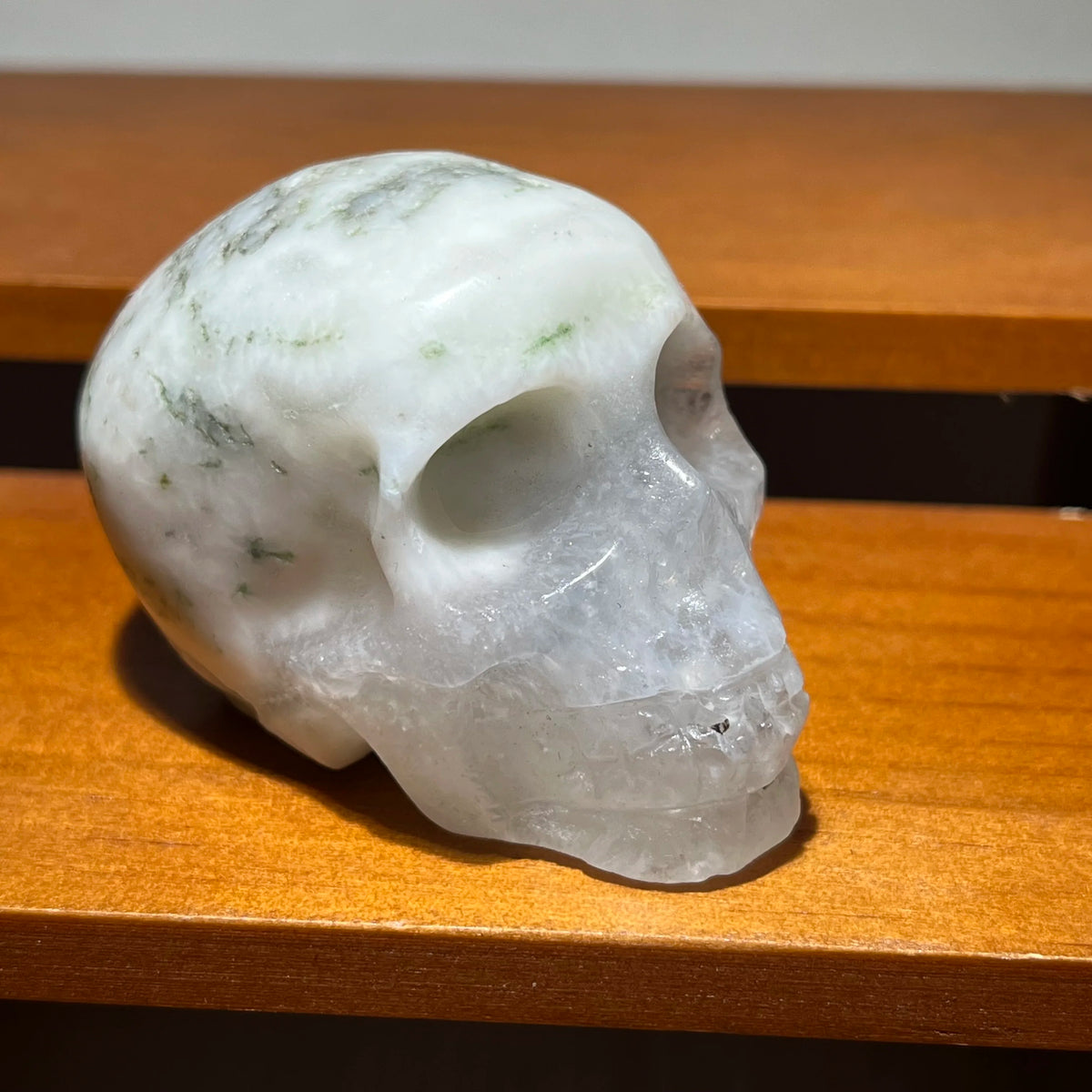 Green Jasper Skull-ToShay.org