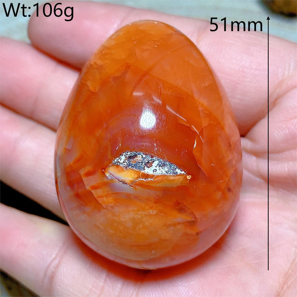 Orange Carnelian Egg-ToShay.org