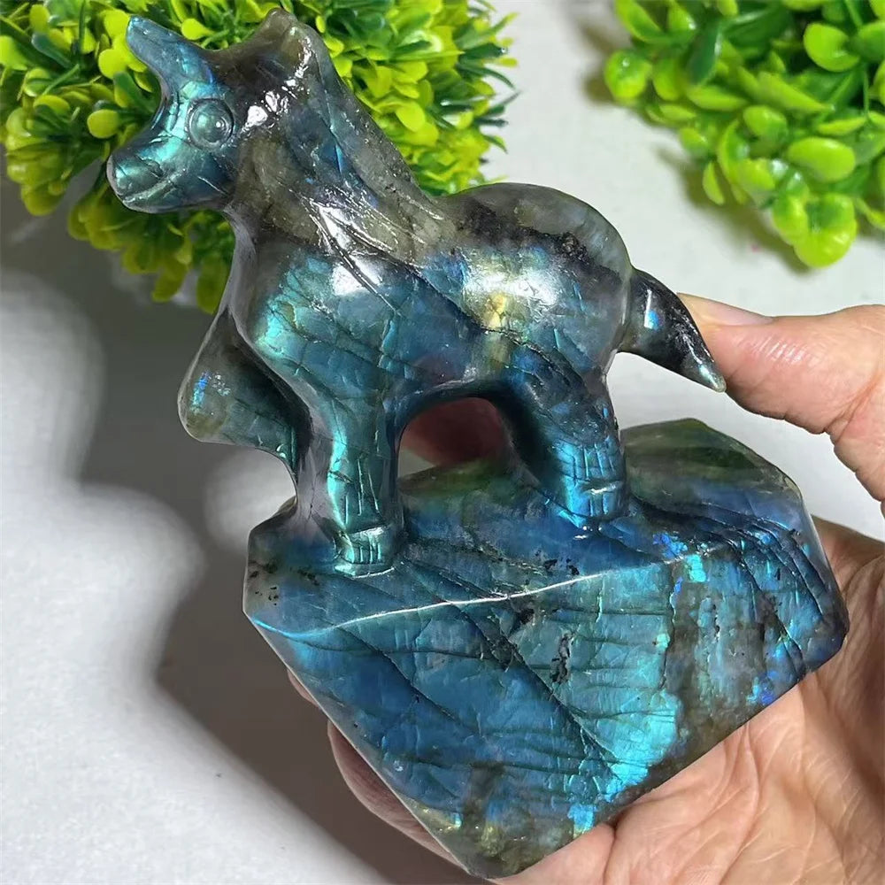 Blue Labradorite Unicorn-ToShay.org