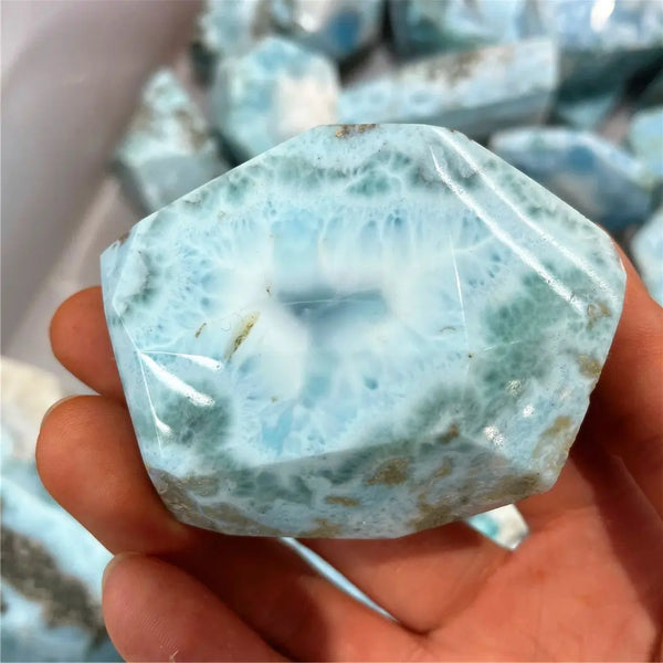 Blue Larimar Pectolite Quartz-ToShay.org