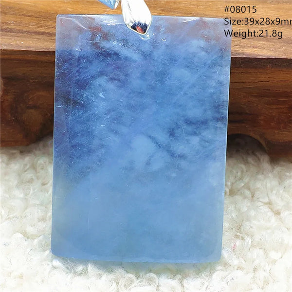 Blue Aquamarine Pendant-ToShay.org