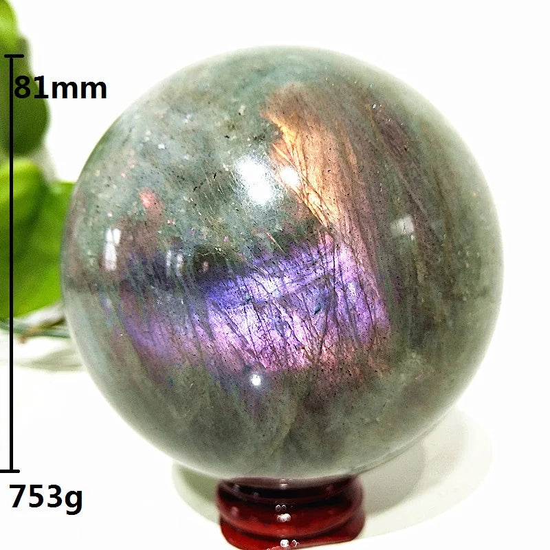 Yellow Labradorite Crystal Ball-ToShay.org