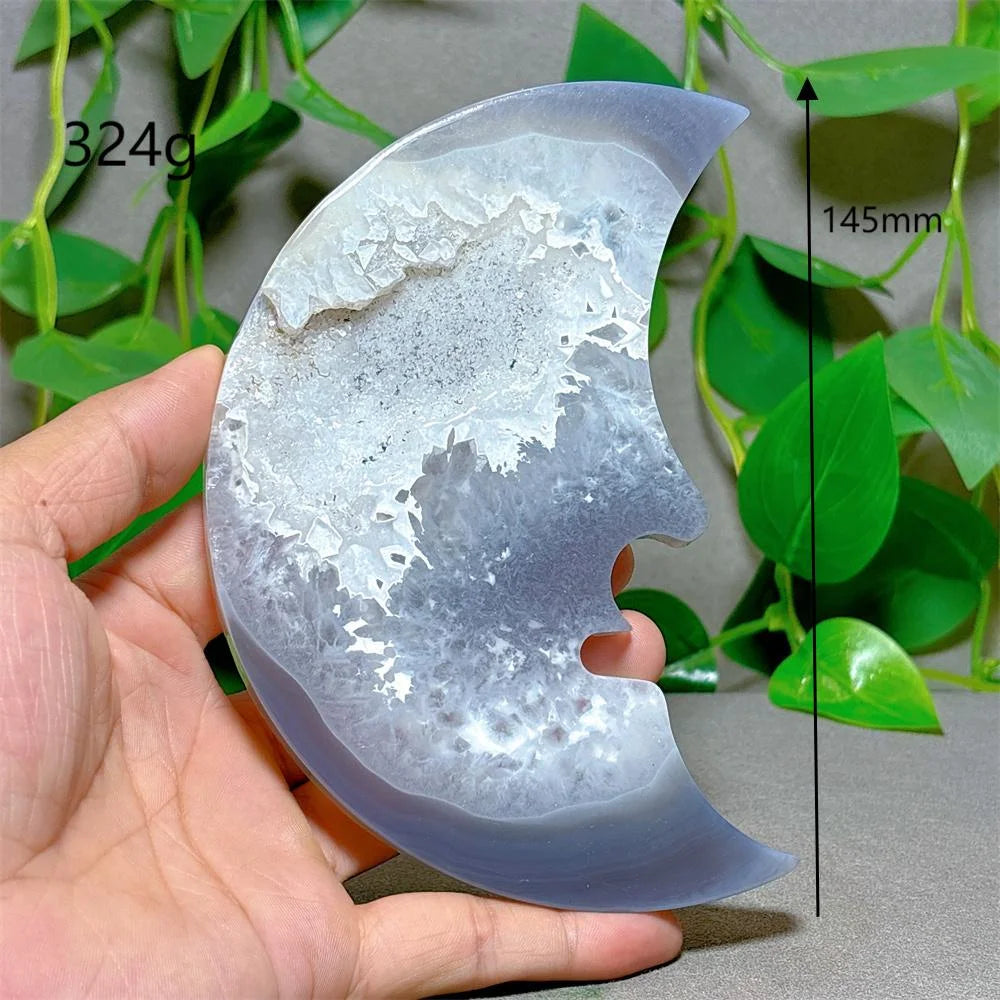 Blue Agate Druzy Slice-ToShay.org