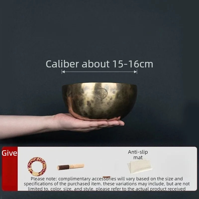 Tibetan Brass Singing Bowls-ToShay.org