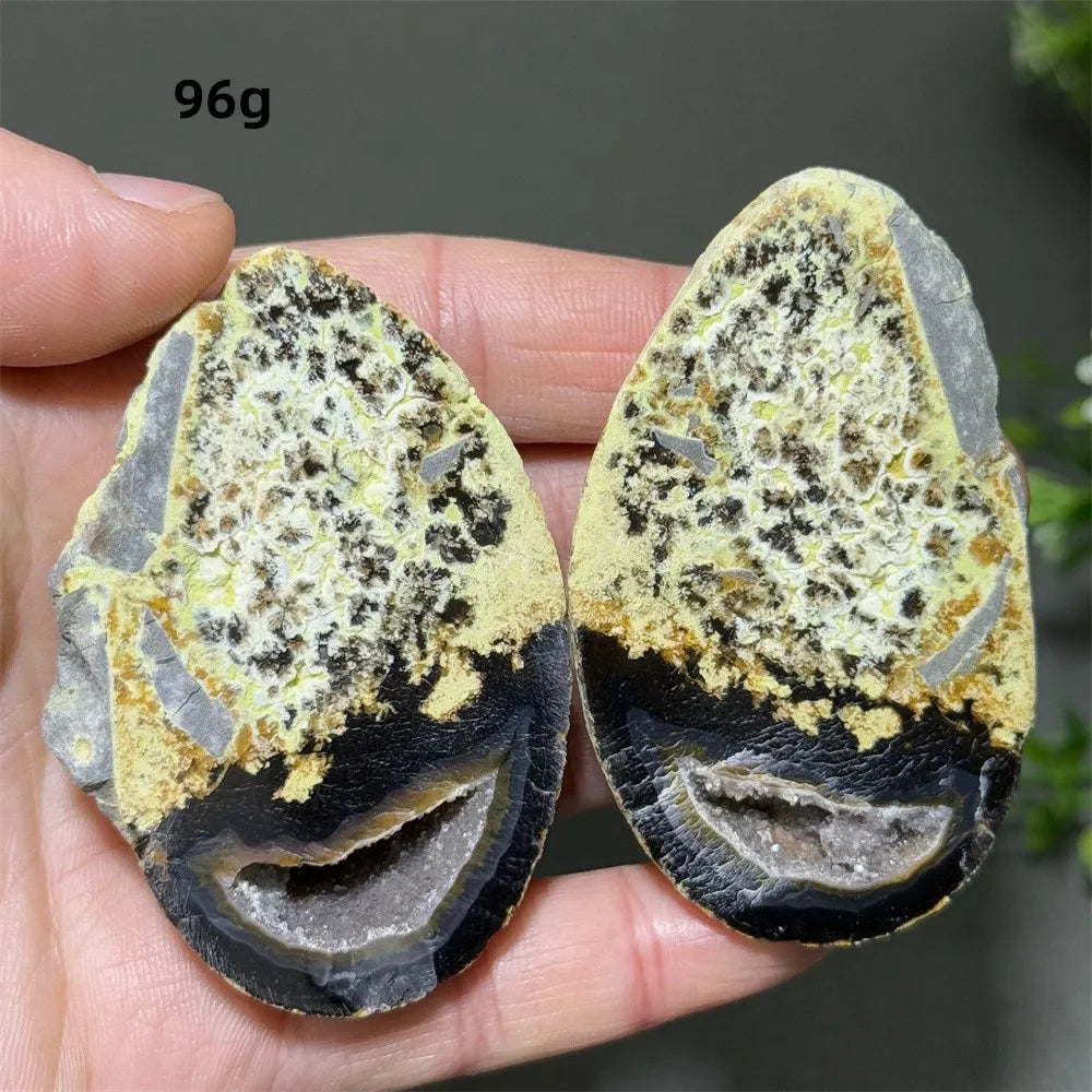 Mixed Agate Crystal Cave Egg-ToShay.org