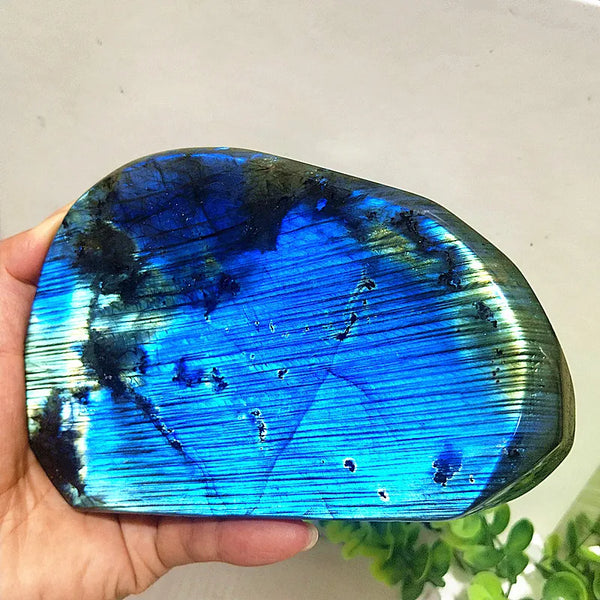 Blue Labradorite Crystal-ToShay.org