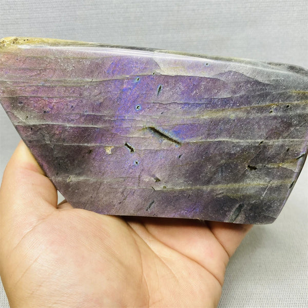 Purple Labradorite Moonstone-ToShay.org