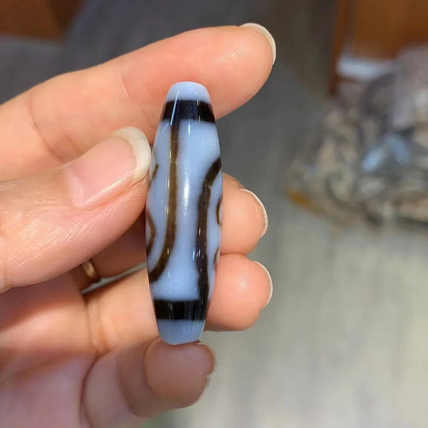 Tibetan Agate Dzi Beads-ToShay.org