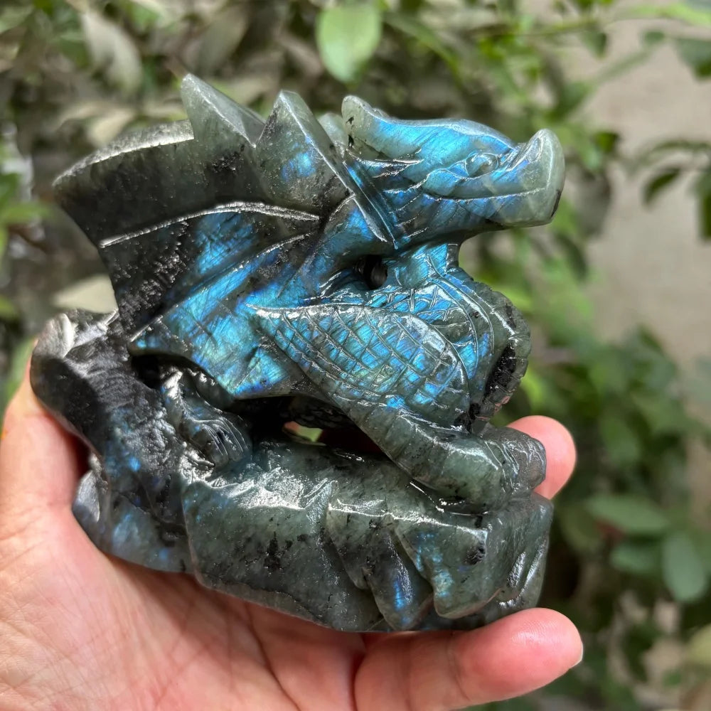 Blue Labradorite Dragon-ToShay.org