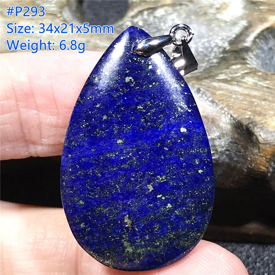 Blue Lapis Lazuli Pendant-ToShay.org