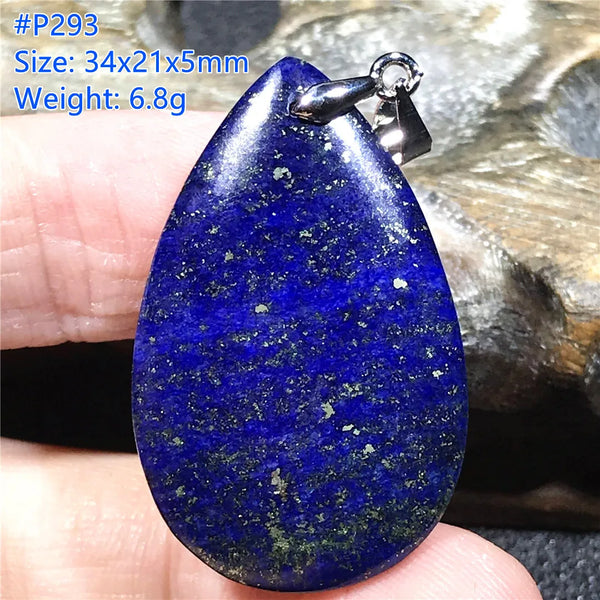 Blue Lapis Lazuli Pendant-ToShay.org