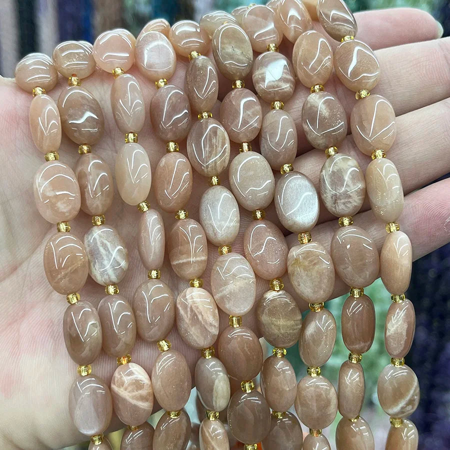 Caramel Sunstone Beads-ToShay.org