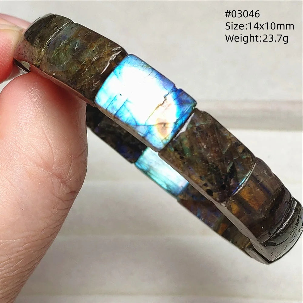Blue Labradorite Bracelet-ToShay.org