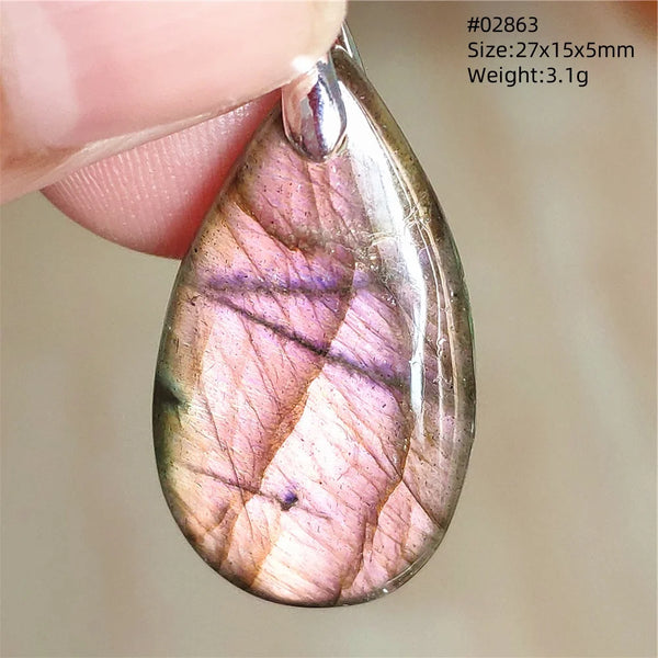 Blue Light Labradorite Pendant-ToShay.org