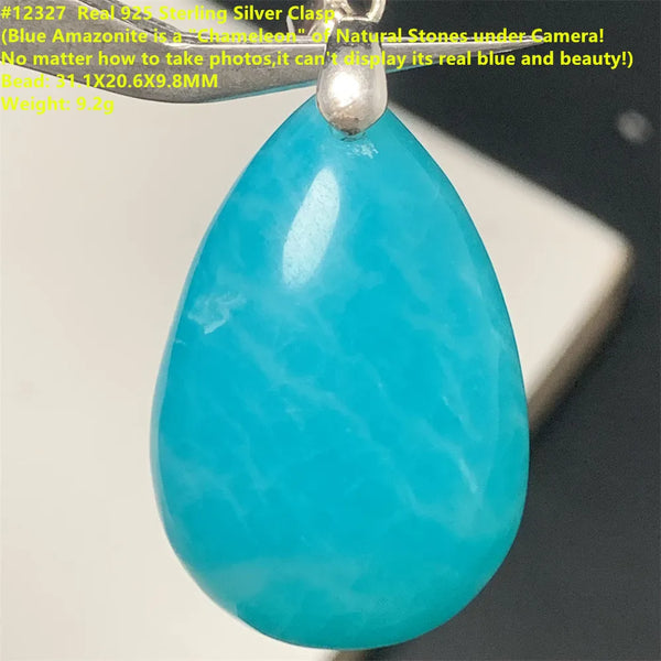 Blue Amazonite Pendants-ToShay.org