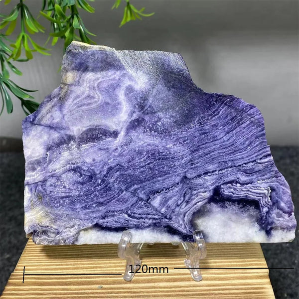 Purple Malachite Slab Slice-ToShay.org