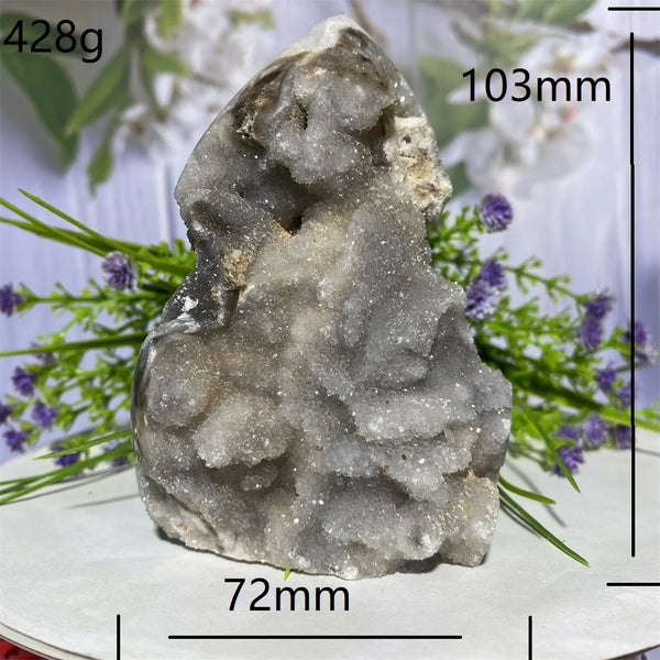 Grey Sphalerite Crystal Cluster-ToShay.org