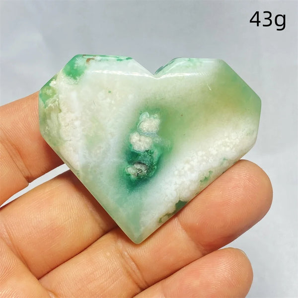 Green Cherry Blossom Agate-ToShay.org