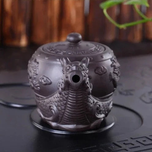 Dragon Clay Teapot-ToShay.org