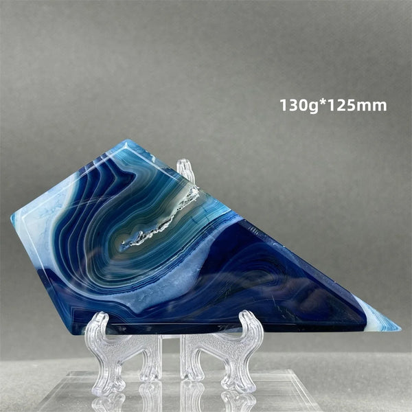 Blue Agate Rhombus-ToShay.org