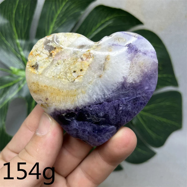 Purple Sugilite Heart-ToShay.org